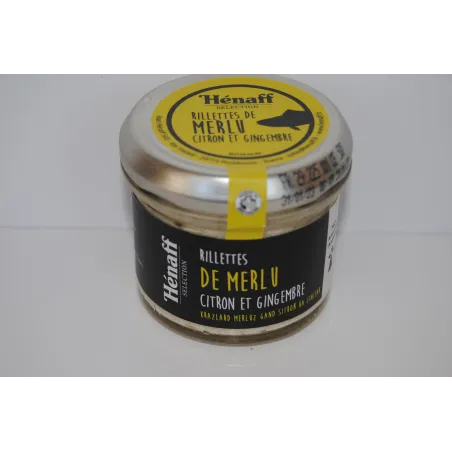 RILLETTE DE MERLU CITRON GINGEMBRE