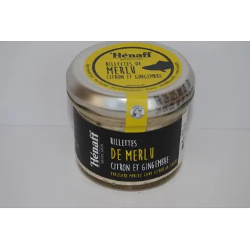 RILLETTE DE MERLU CITRON GINGEMBRE