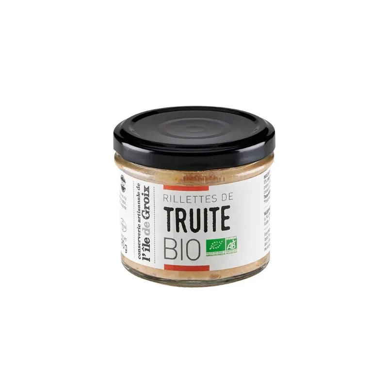 RILLETTES DE TRUITE BIO