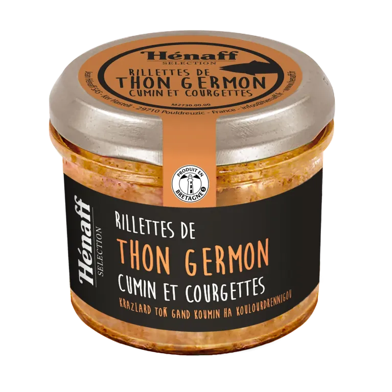 THON GERMON CUMIN COURGETTE THON GERMON CUMIN COURGETTE