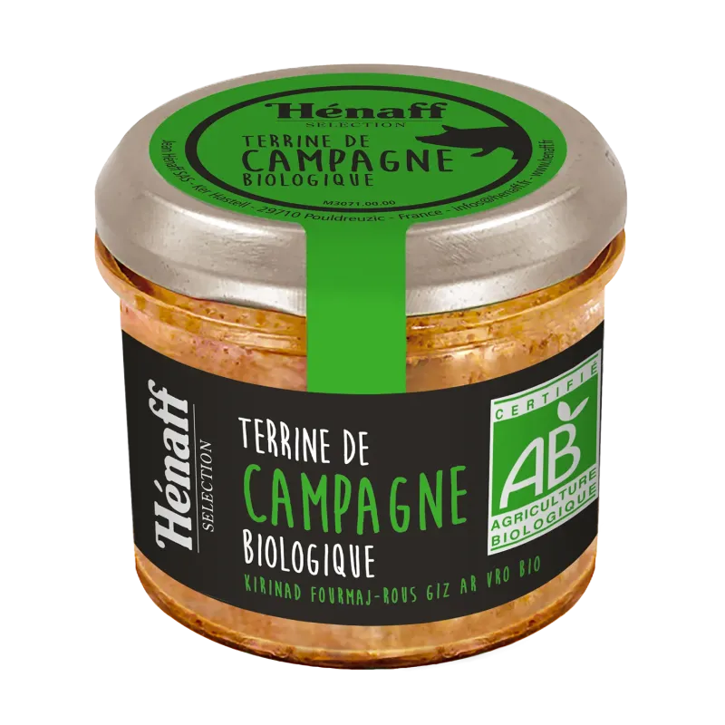 TERRINE DE CAMPAGNE BIOLOGIQUE