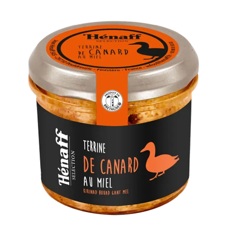 TERRINE DE CANARD AUX MIEL
