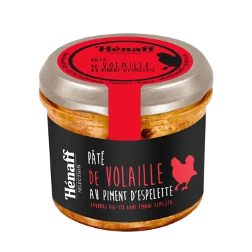 PATE DE VOLAILLE AUX PIMENT D'ESPELETTE