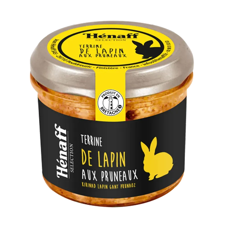 TERRINE DE LAPIN AUX PRUNEAUX