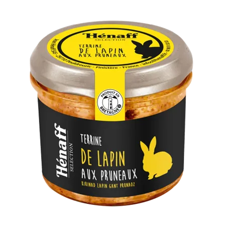TERRINE DE LAPIN AUX PRUNEAUX