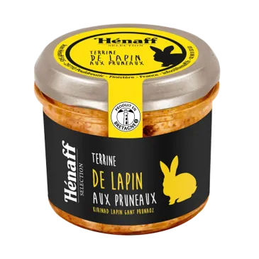 TERRINE DE LAPIN AUX PRUNEAUX