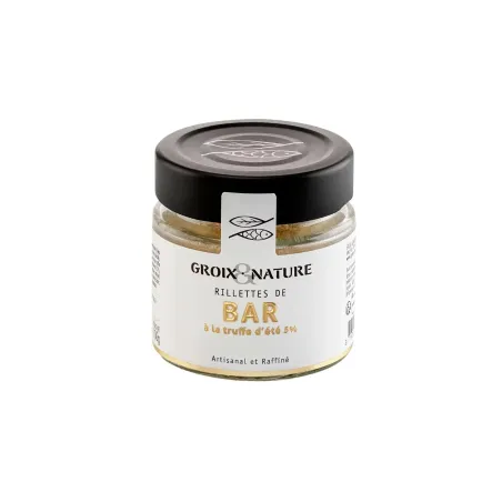 Découvrez nos Rillettes de Bar à la Truffe, un délice raffiné pour sublimer vos apéritifs et repas fins.
