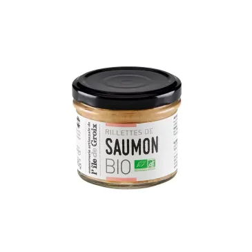 RILLETTE DE SAUMON BIO 90 GRS