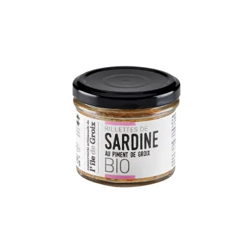 RILLETTE SARDINE AU PIMENT DE GROIX BIO
