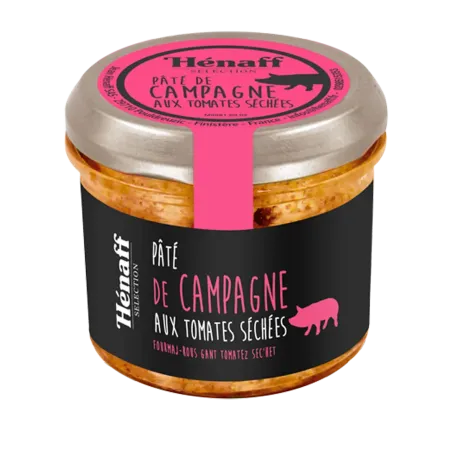 Pâté de campagne aux tomates séchées - 90 g