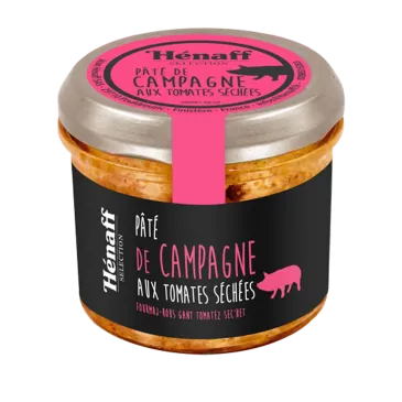 Pâté de campagne aux tomates séchées - 90 g
