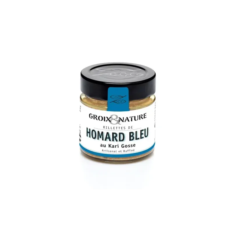 Rillettes de homard bleu au kari Gosse, saveur marine authentique