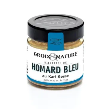 Rillettes de homard bleu au kari Gosse, saveur marine authentique